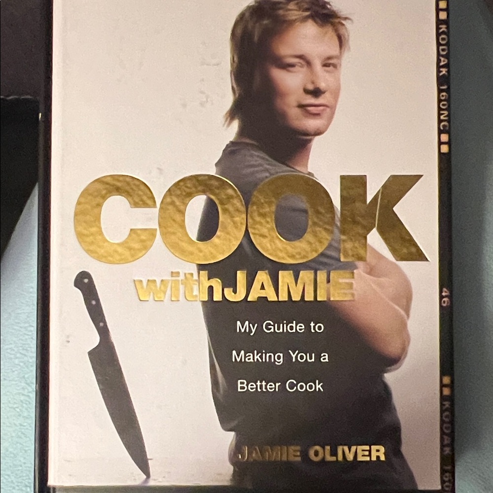 Jamie Oliver Gold and Black Cookbook